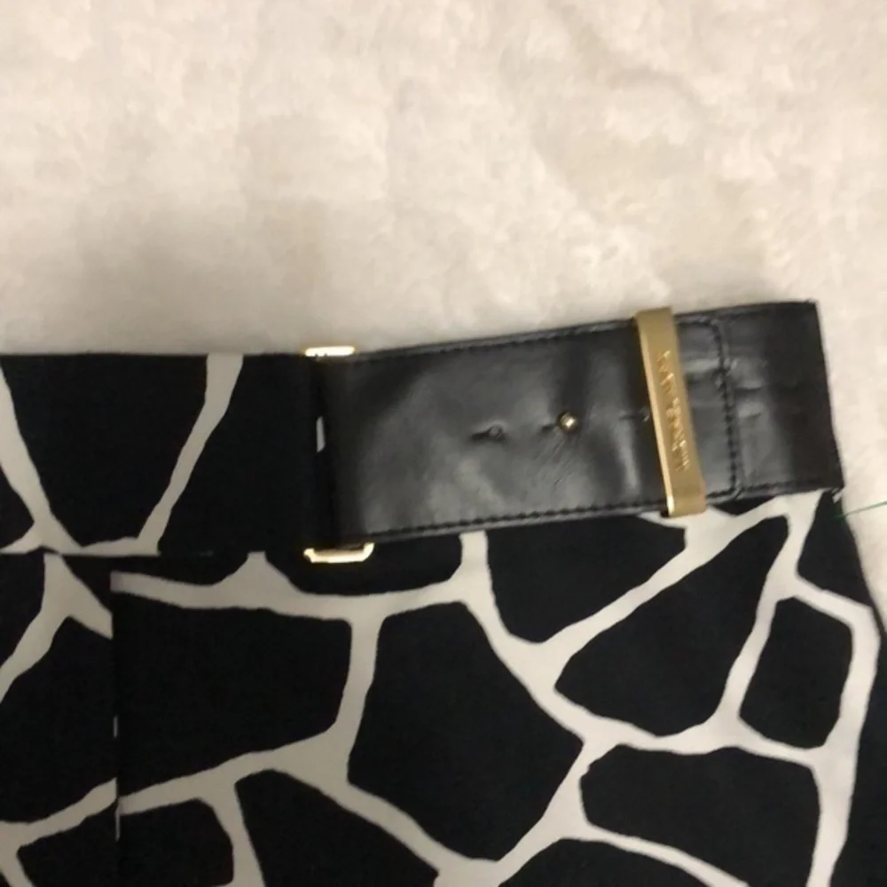 Michael Kors Zebra Print Pencil Skirt Size‎ 2